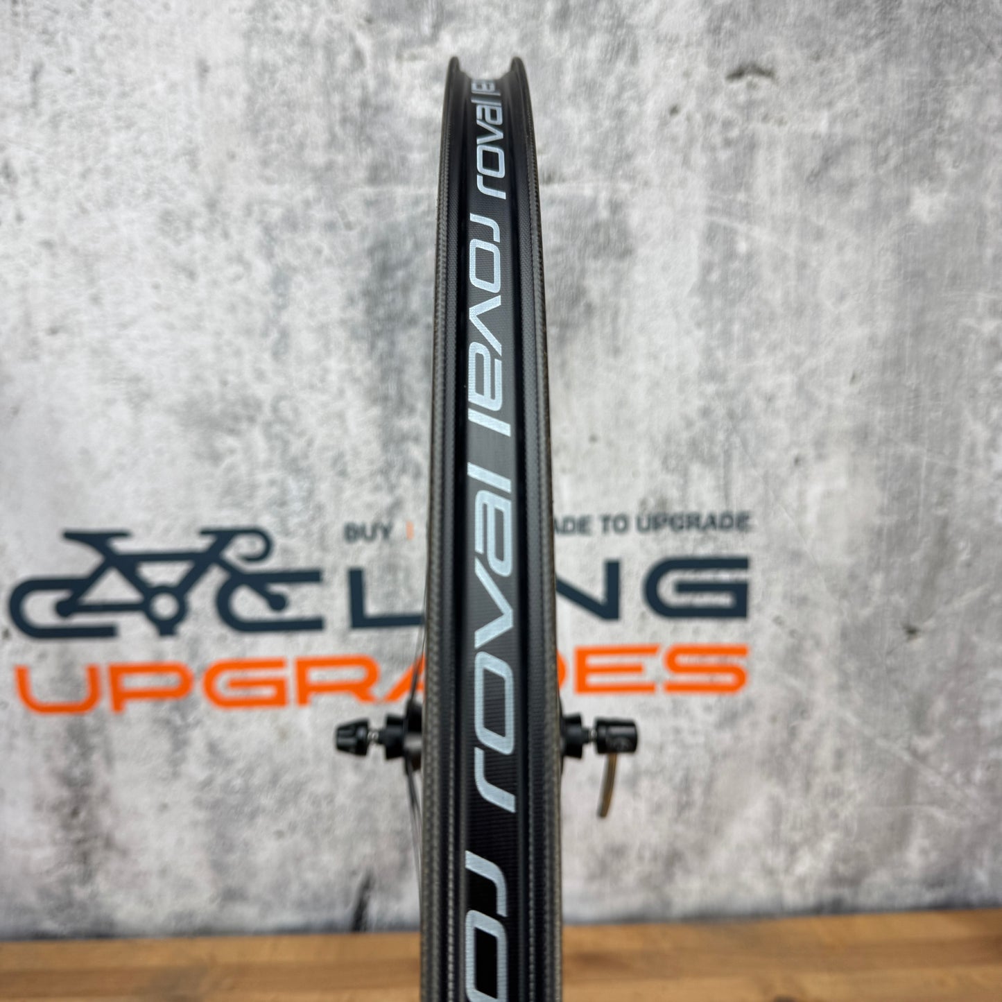 Low Mile! Roval Rapide CLX 50 Rim Brake CeramicSpeed Tubeless Wheelset 700c 1404g