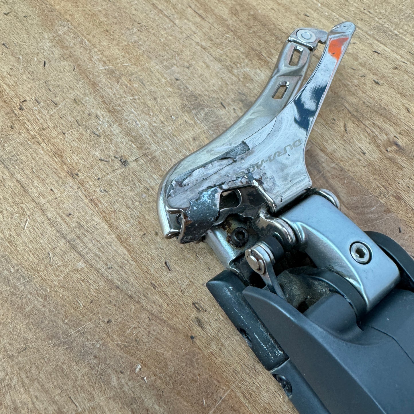 Shimano Dura-Ace FD-7970 Di2 Electronic 10-Speed Braze On Bike Front Derailleur