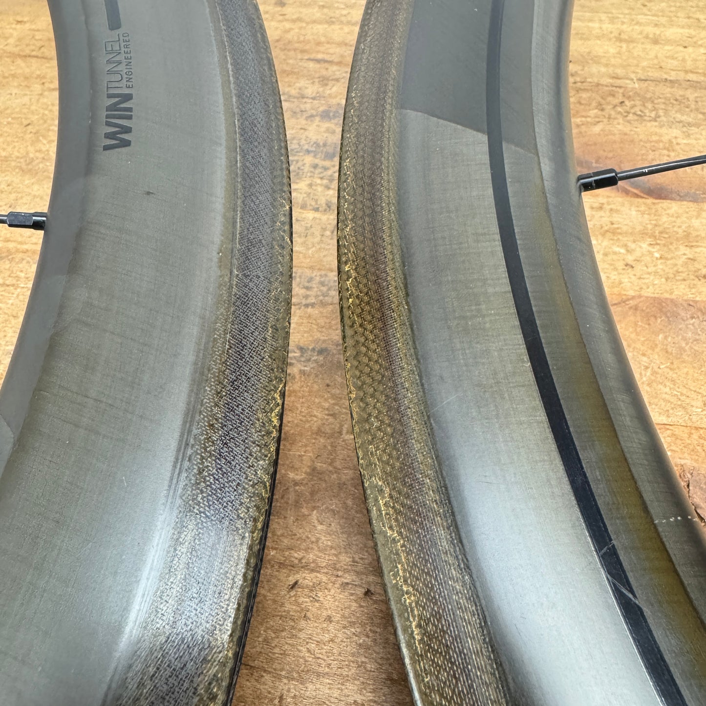 Low Mile! Roval Rapide CLX 50 Rim Brake CeramicSpeed Tubeless Wheelset 700c 1404g