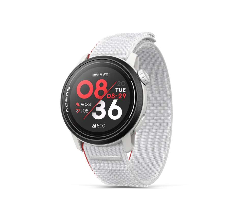 New! Coros Pace 3 GPS Sport Watch Chalk White Nylon Band 39g