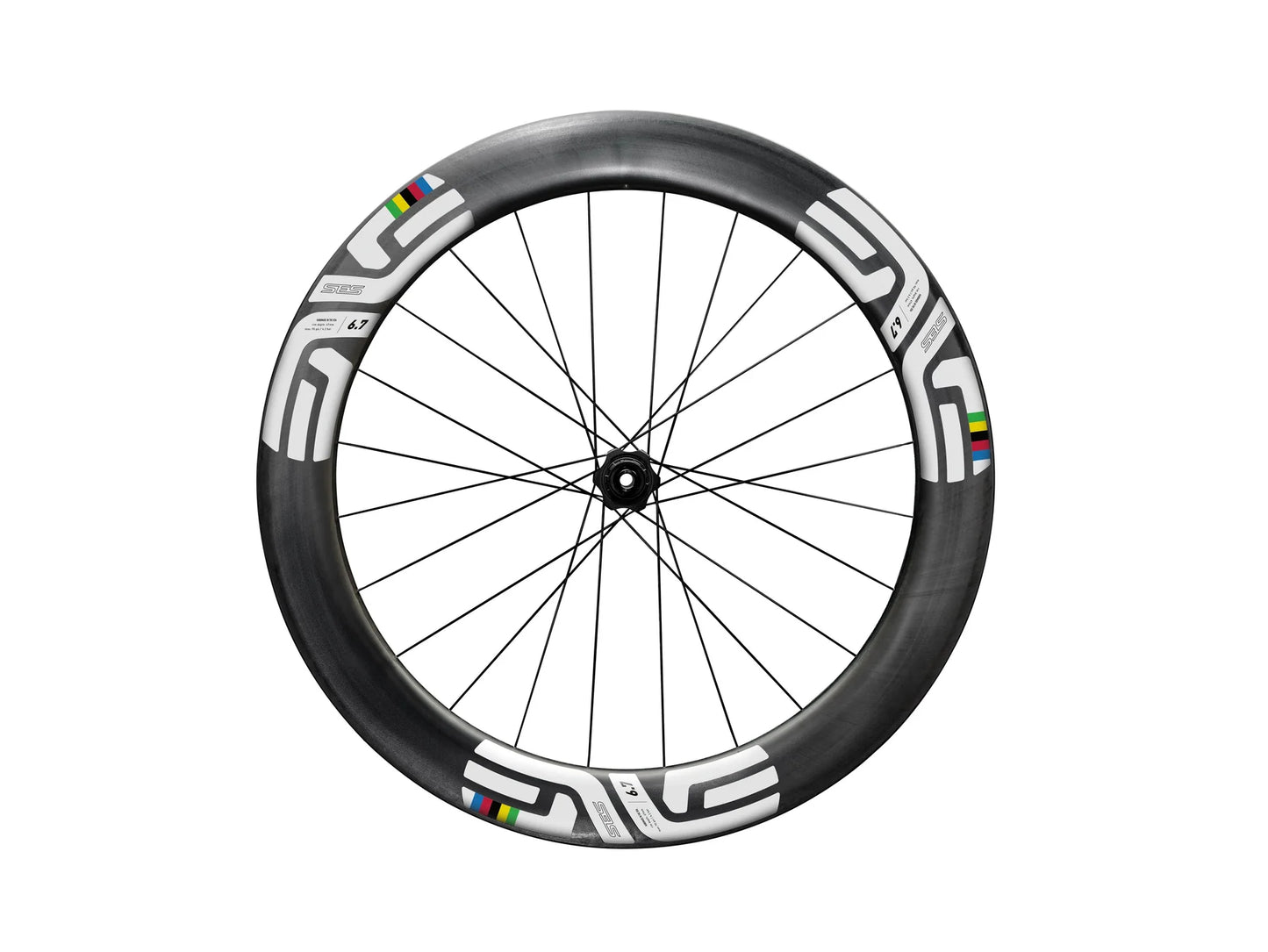 New! Enve SES 6.7 Innerdrive Carbon Disc Tubeless Hookless Wheelset 700c 1457g