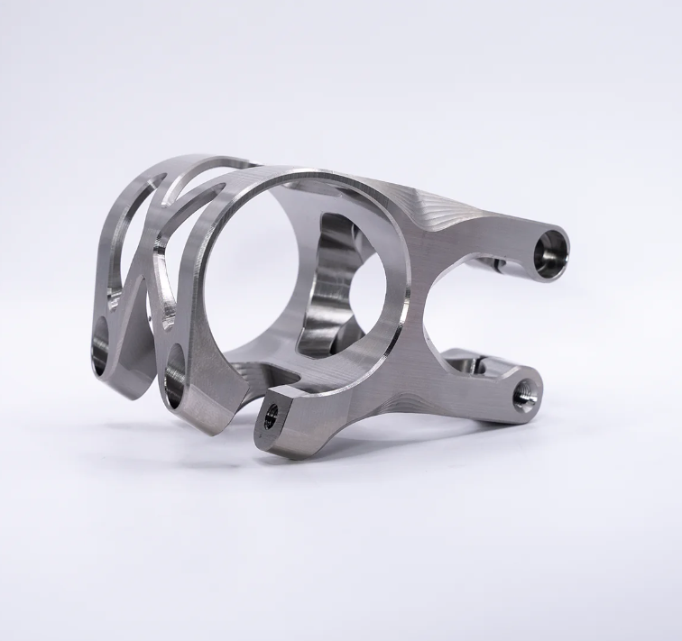 New 5DEV 32mm 35.0mm Clamp Raw Titanium MTB Mountain Bike Stem 120g