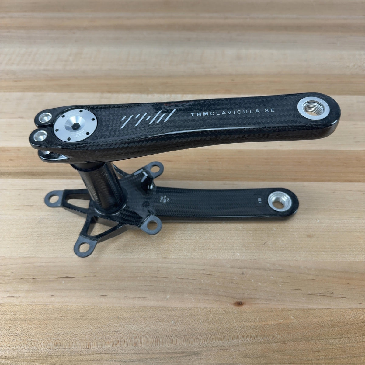 New! THM Clavicula SE 170mm Gloss 3K Carbon Crank Arm Assembly MSRP $1859