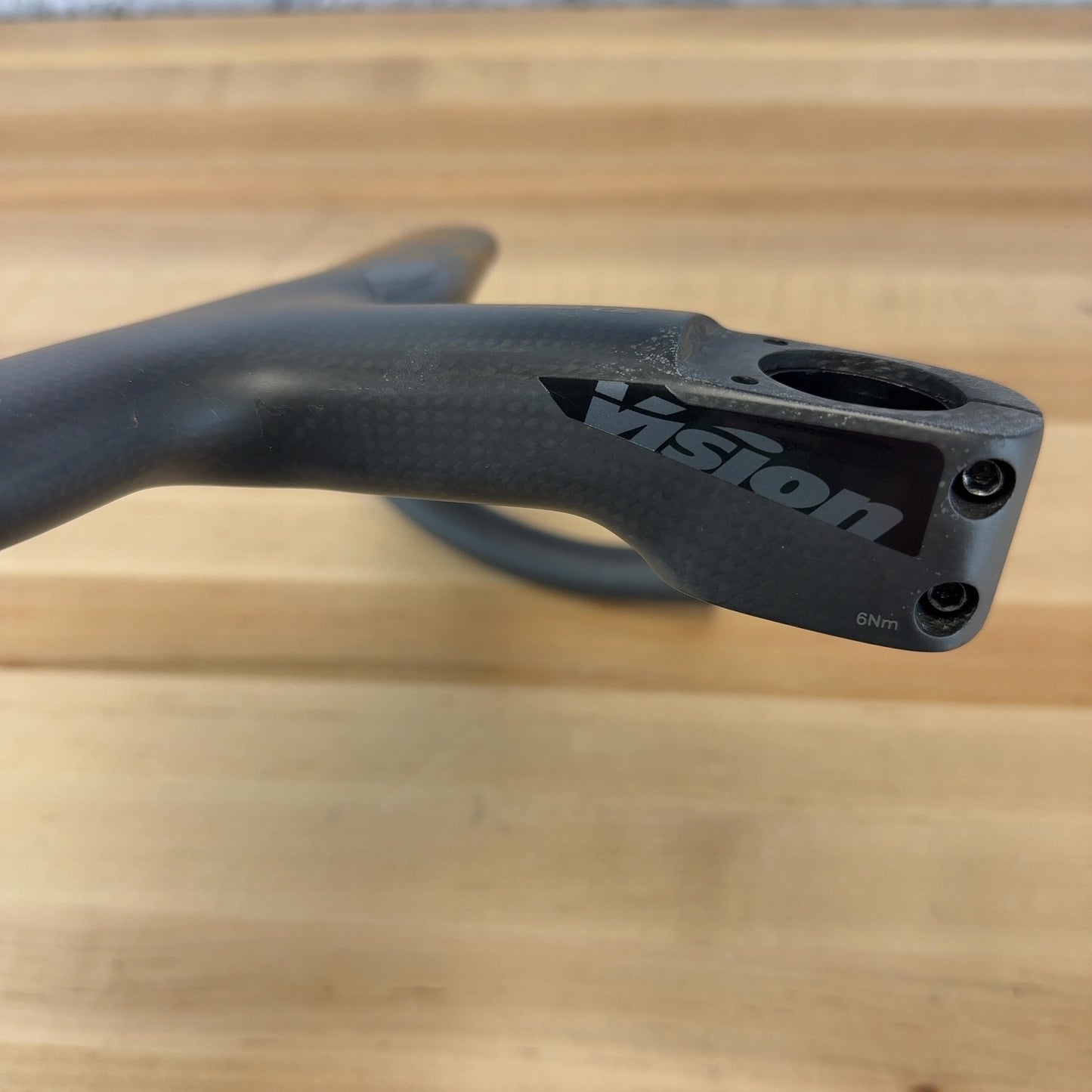 Low Mile! Vision Metron 5D ACR Evo 40cm x 130mm B4 Carbon Integrated Handlebar