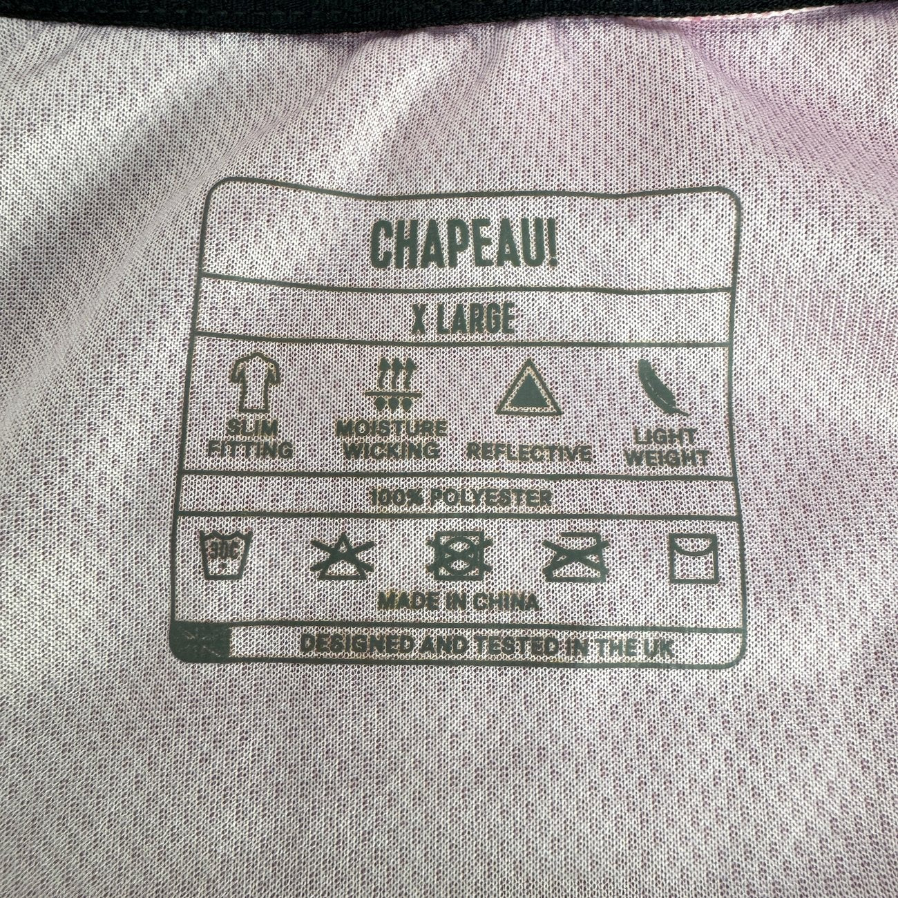 Chapeau Cycling Club Raglan Sleeve X-Large Cycling Jersey