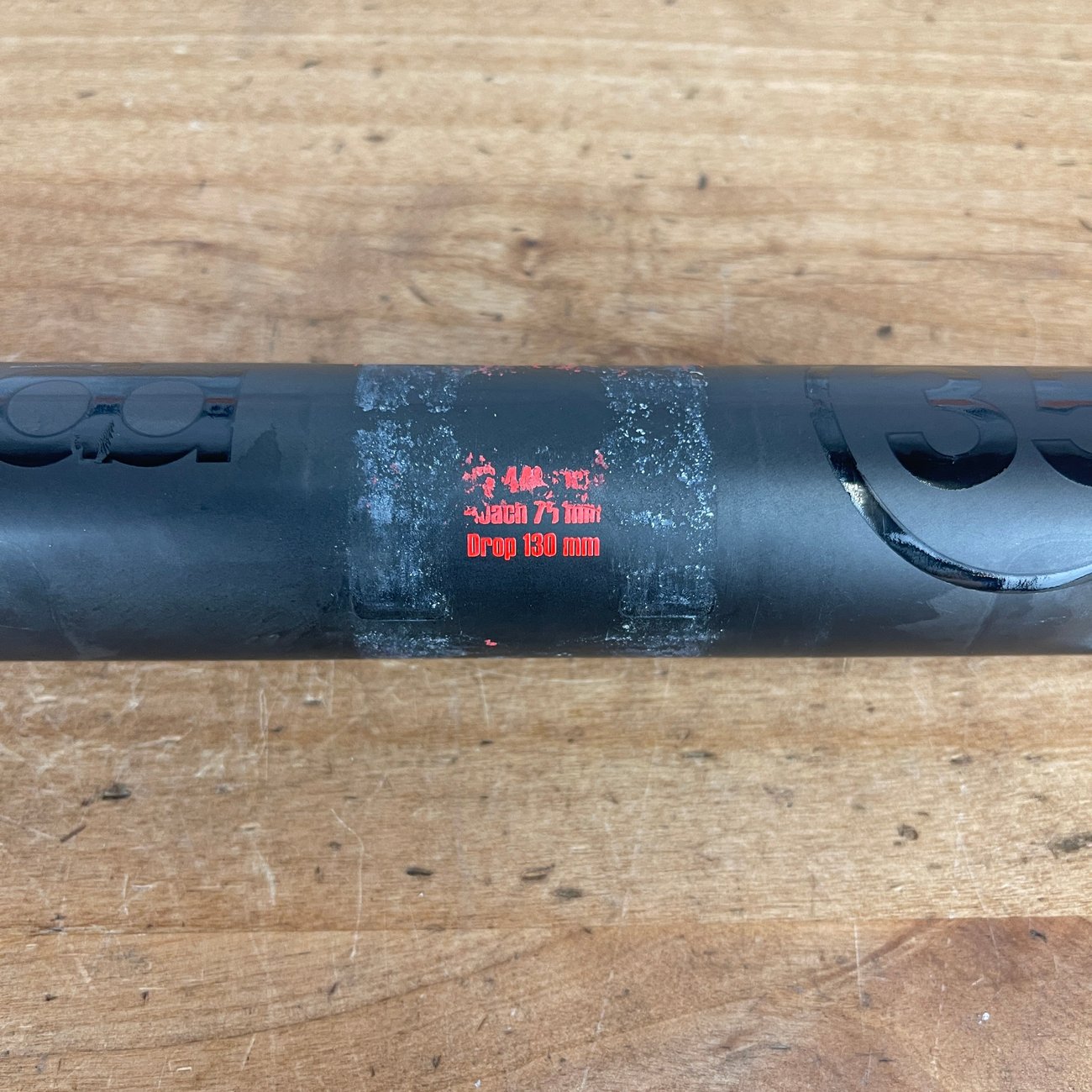 Deda Trentacinque SuperLeggera 44cm (42cm C-C) 35mm Carbon Handlebar 200g