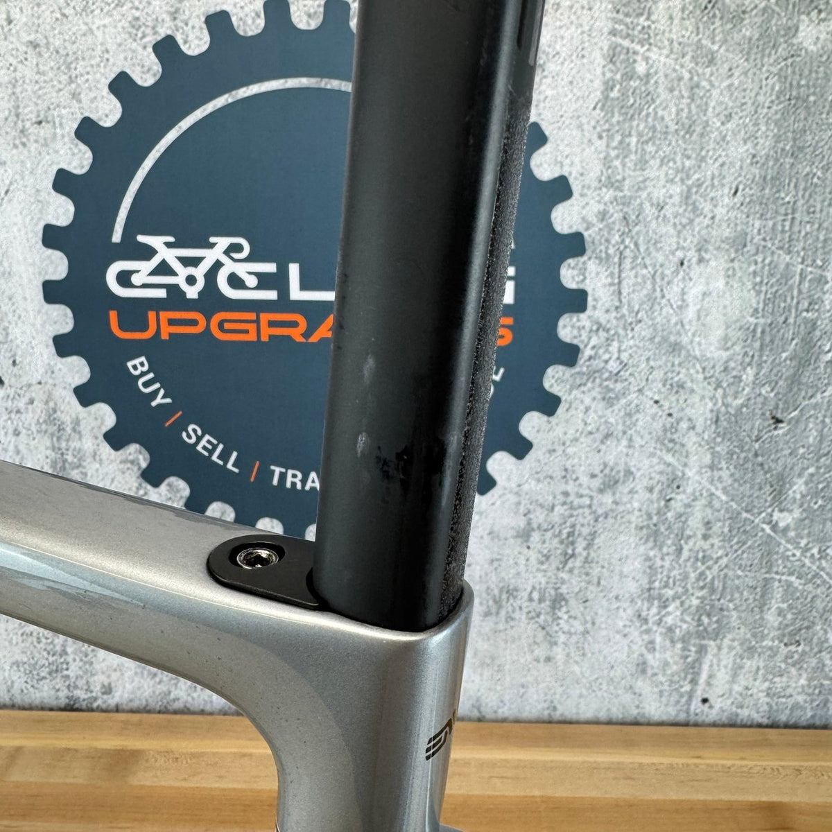 Low Mile! 2025 Enve Fray GT Silver 50cm Carbon Bike Frameset Module 700c 2474g