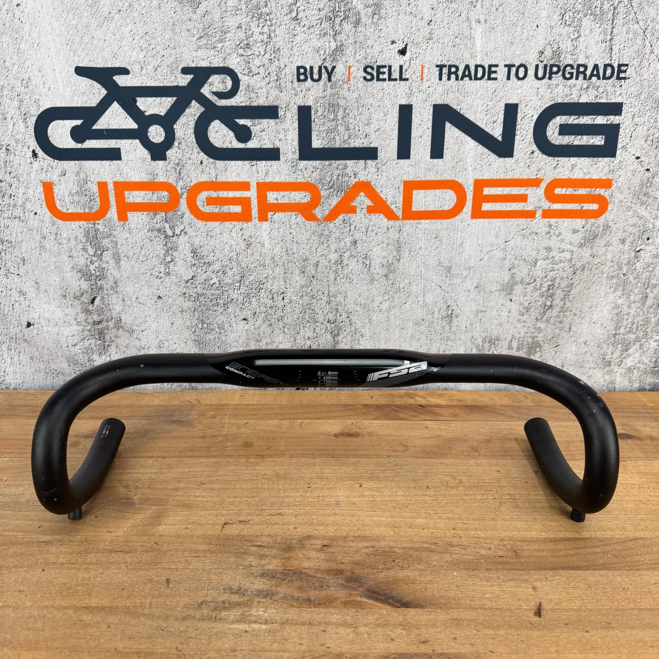 FSA Energy Compact 31.8mm 40/42cm Alloy Bike Handlebar 290g