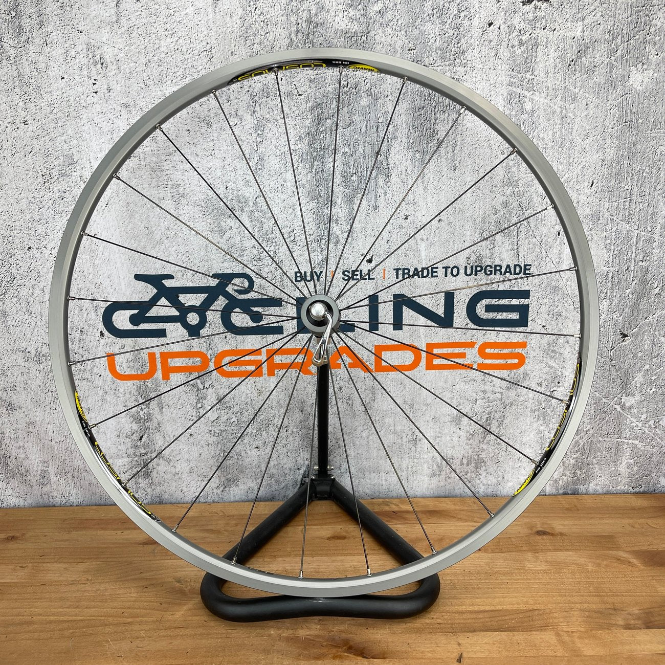 New Takeoff! Mavic Cosmos 24h Alloy Clincher Front Wheel 700c Rim