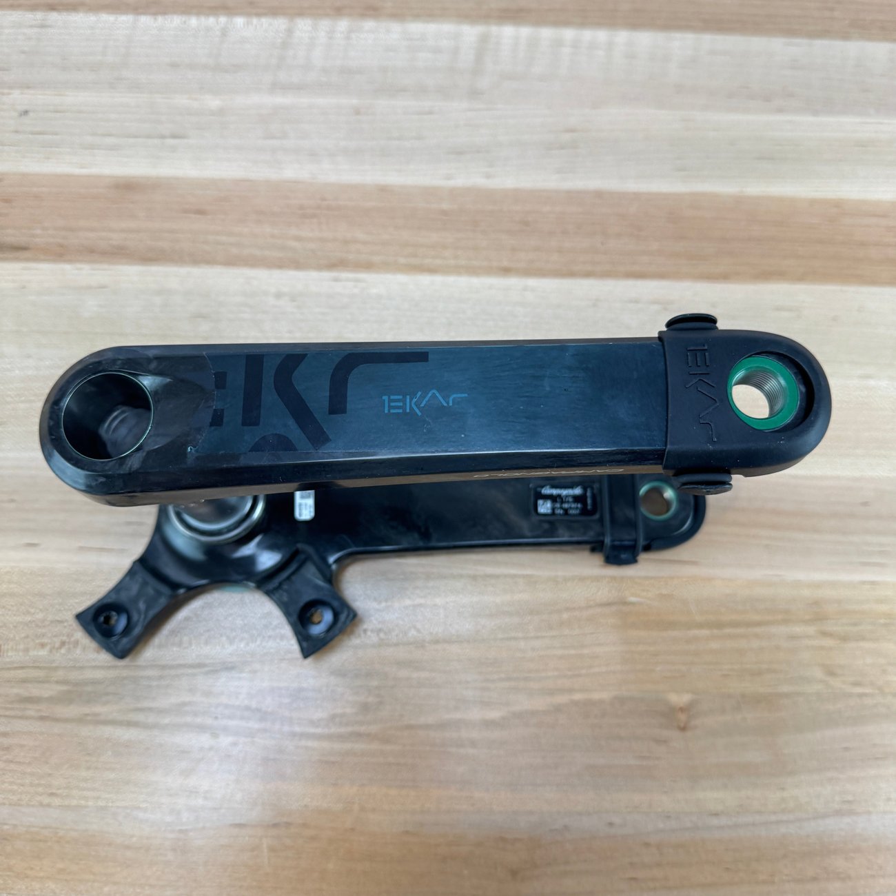 New! Campagnolo Ekar 175mm 4-Bolt 123 BCD Carbon Crankset 575g