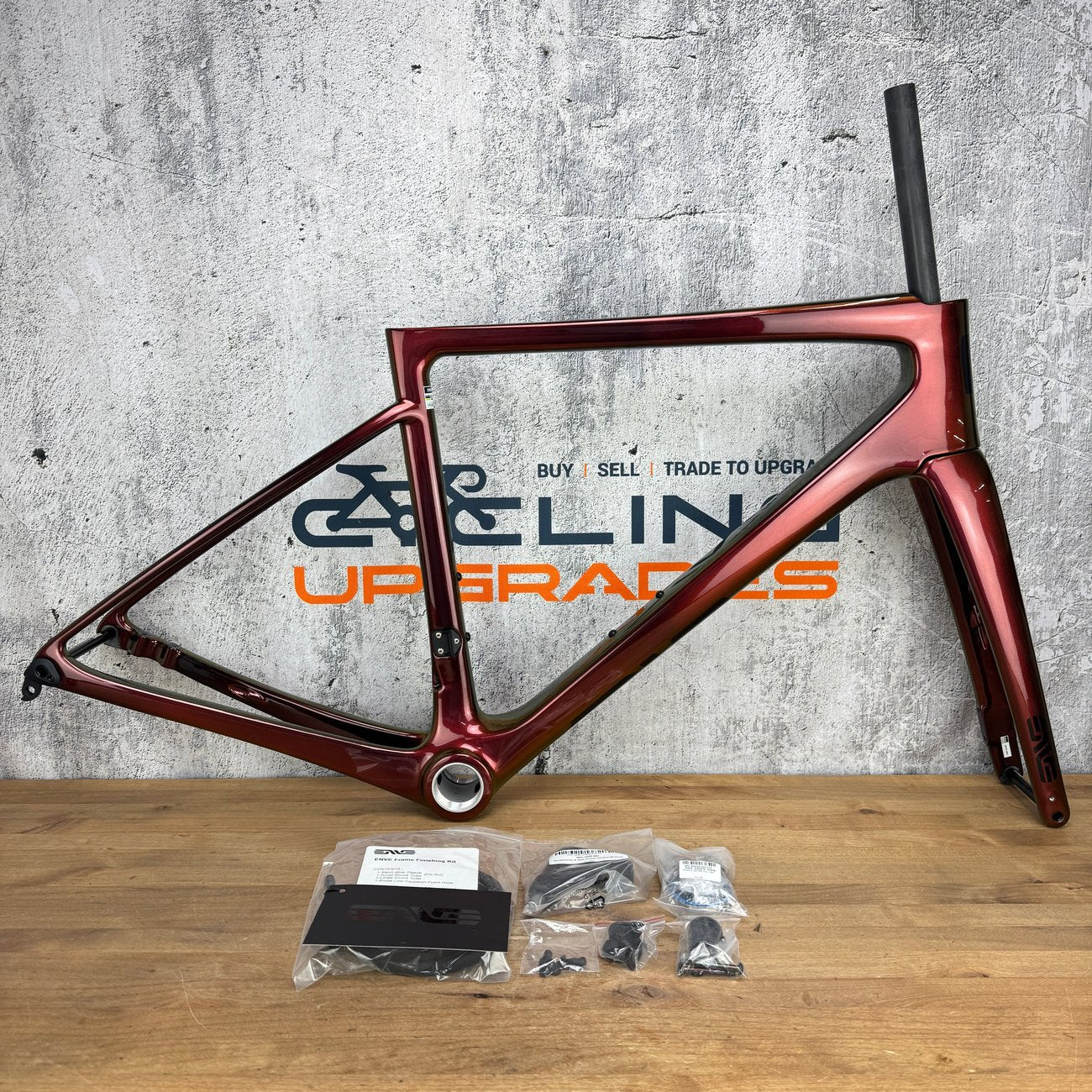 New! 2025 Enve Melee 54cm Poison Apple Carbon Road Bike Disc Brake
