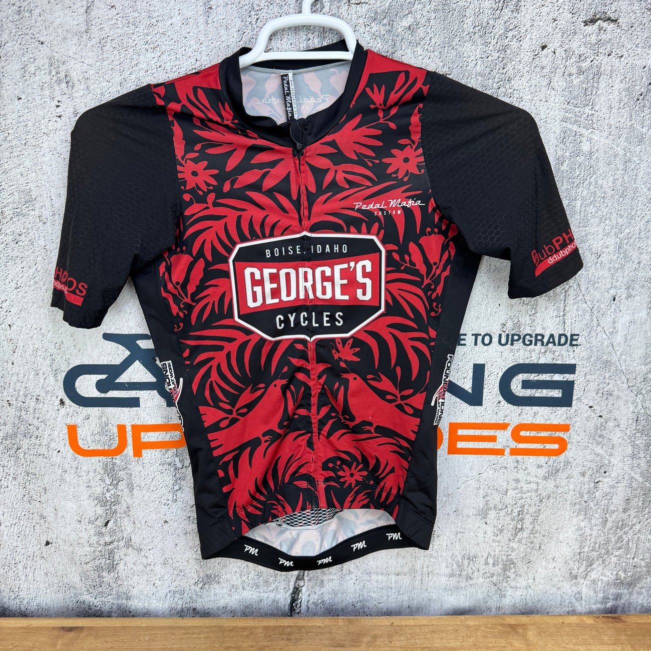 Pedal Mafia George's Cycles Short Sleeve Mens XXS Cycling Jersey