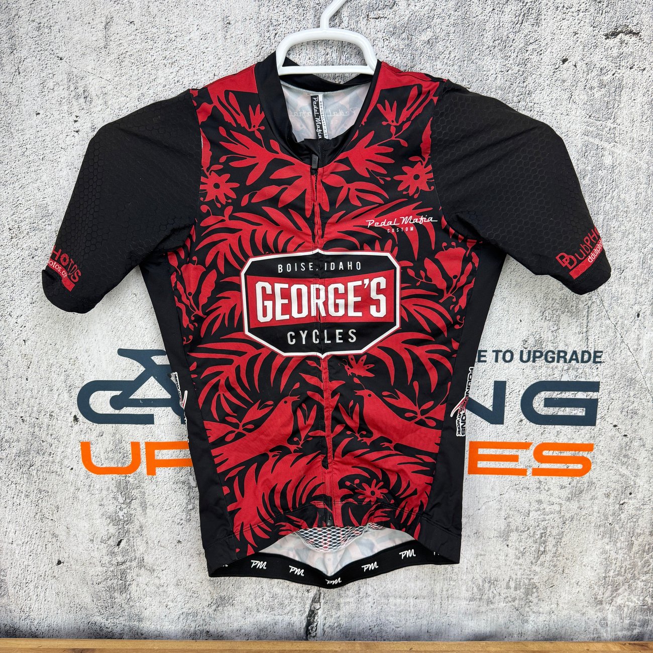 Pedal Mafia George's Cycles Short Sleeve Mens XXS Cycling Jersey –
