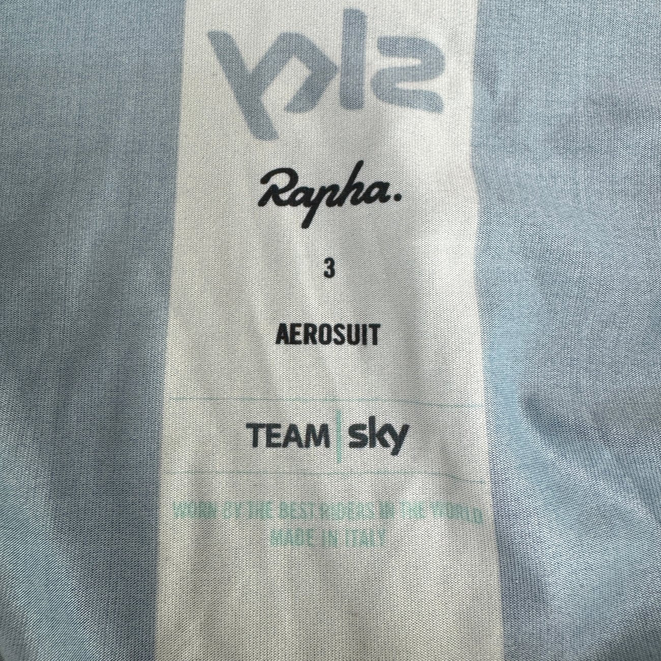 Rapha Aerosuit Size 3 Cycling Skinsuit