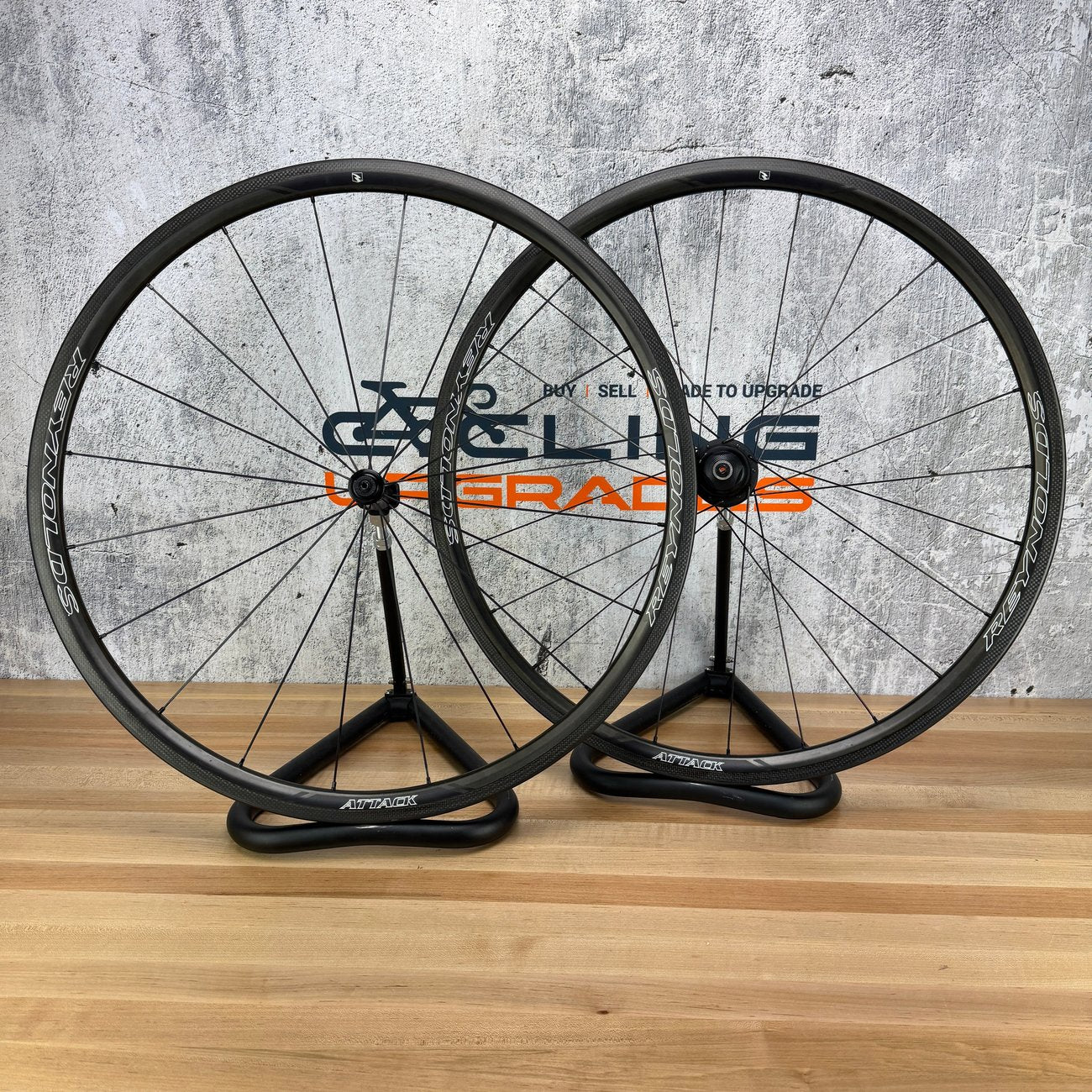 REYNOLDS クリンチャーホイール Reynolds Attack Powertap Power Meter Carbon Clincher Wheelset 700c