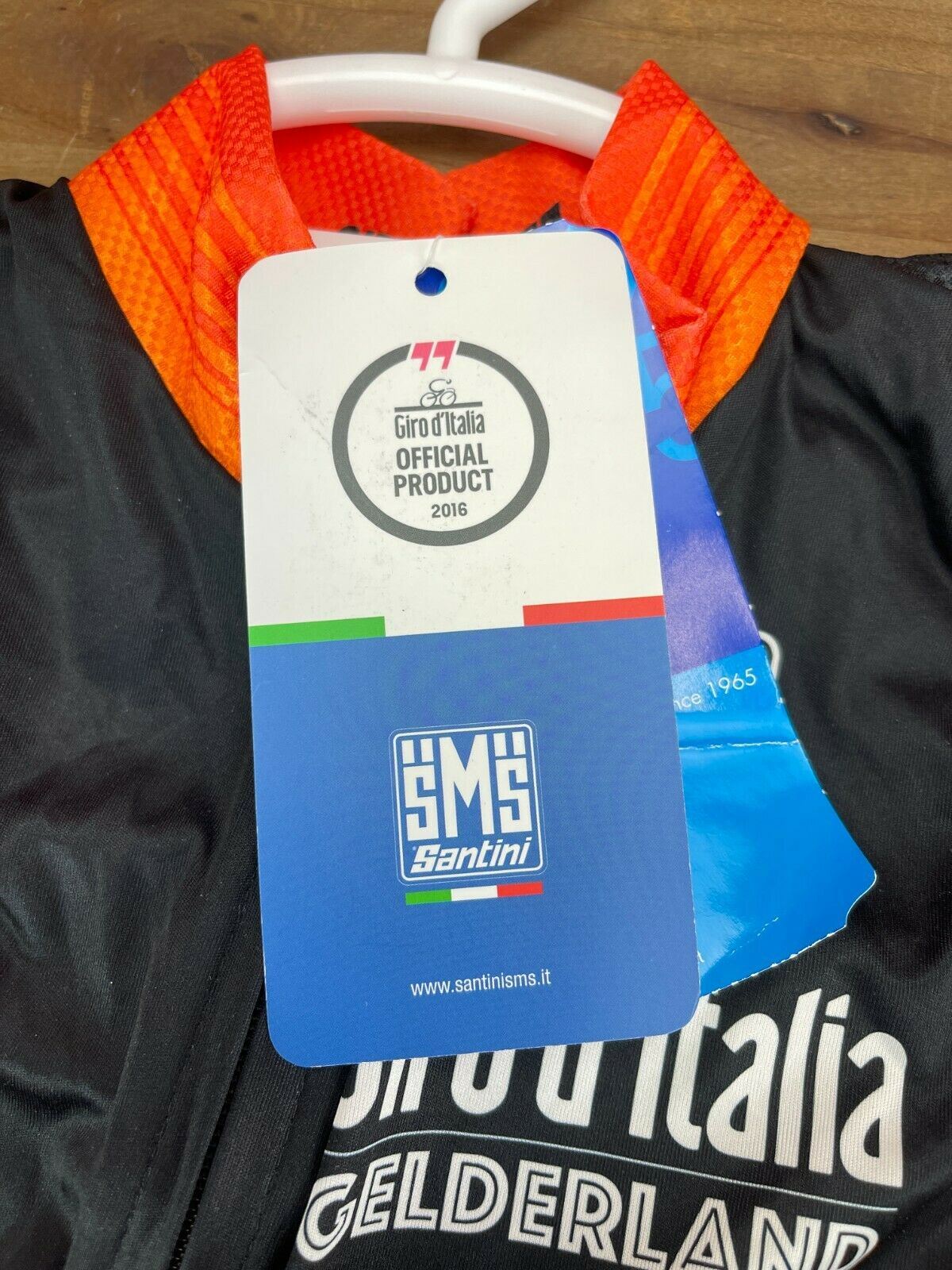 New! Sms Santini Giro D'Italia 2016 Large Mens Short Sleeve Cycling Jersey