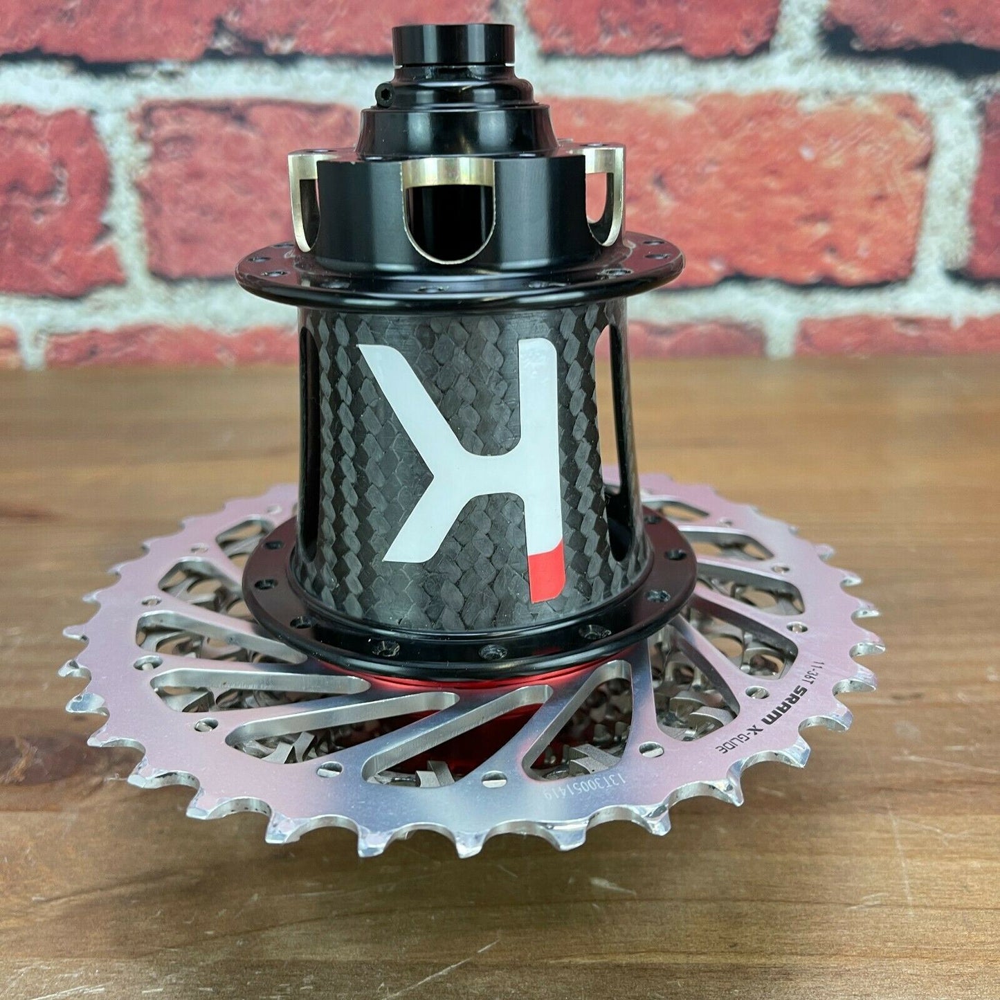 Mint/Rare! Kappius KH-1 Front and Rear Carbon Hubs 28h + 10-Speed XX 11-36 599g