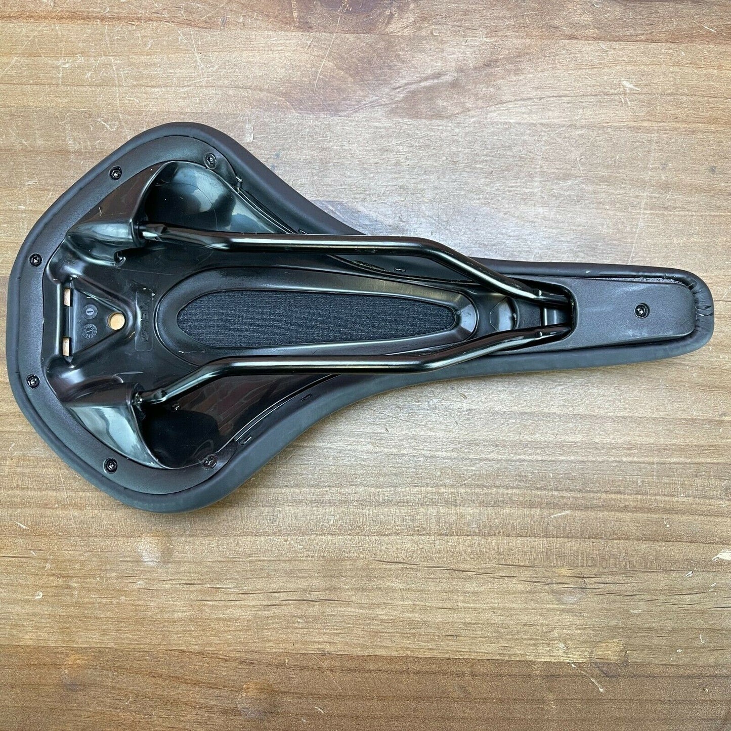 MSW Hustle Chromoly Rail 148mm Road Bike Saddle Black 247g