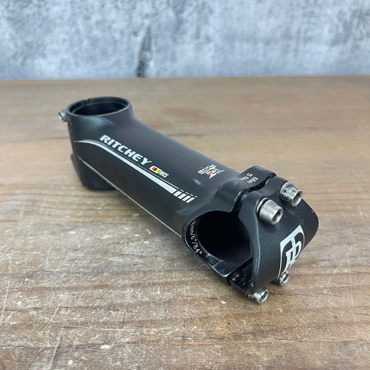 Ritchey 4 Axis 110mm ±6 Degree Angle Alloy Road Bike Stem Black 150g for 1 1/4"