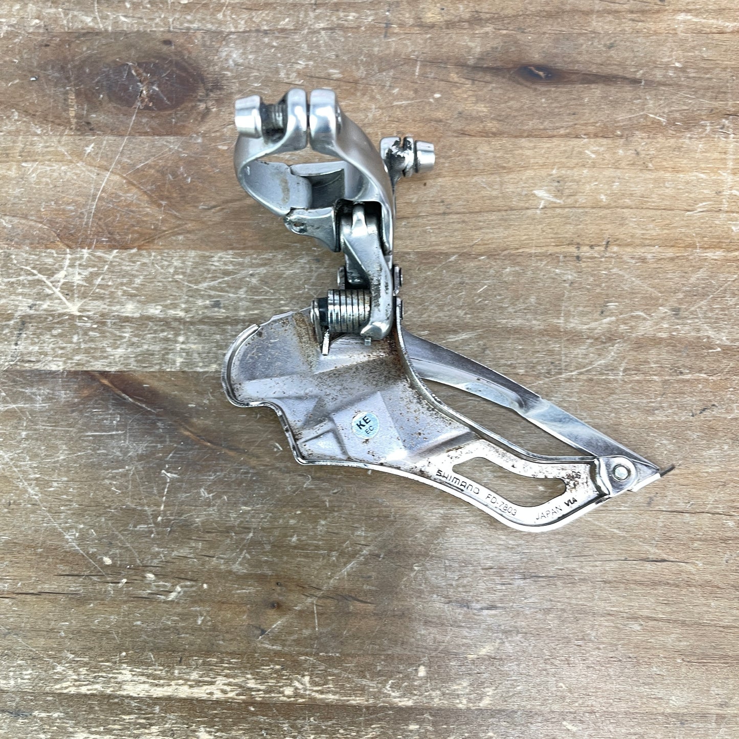 Shimano Dura-Ace FD-7803 Triple 28.6mm Clamp-On 3x10 Speed Front Derailleur