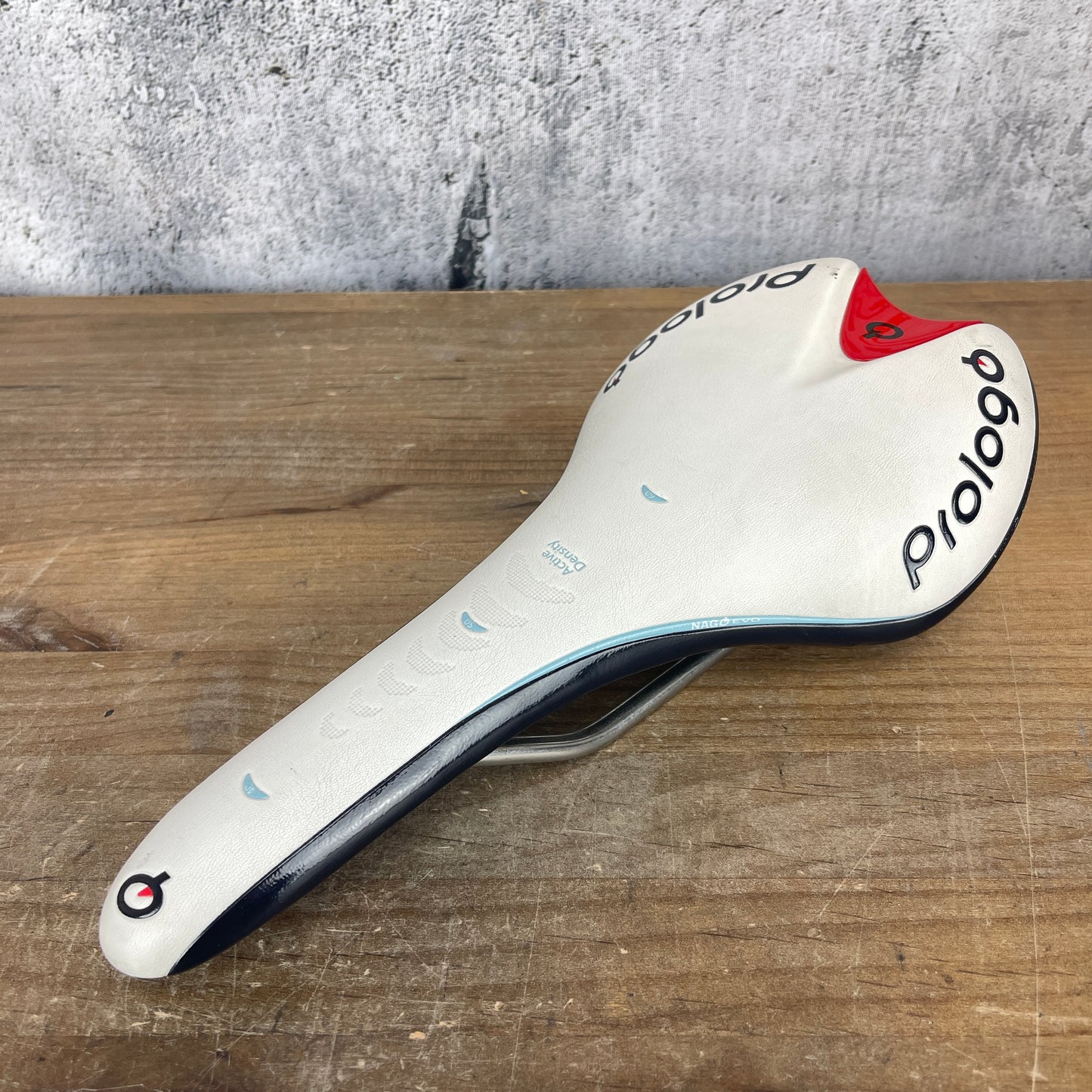Prologo Nago Evo 130mm 7x7mm Tirox Rails Bike Saddle 212g
