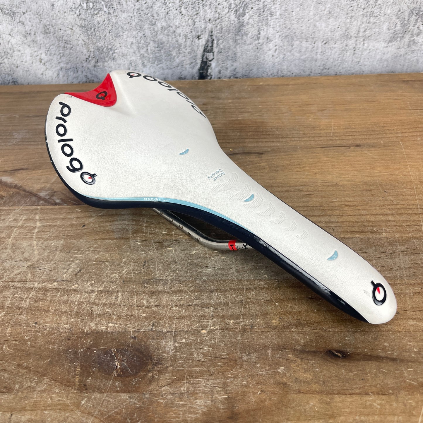 Prologo Nago Evo 130mm 7x7mm Tirox Rails Bike Saddle 212g
