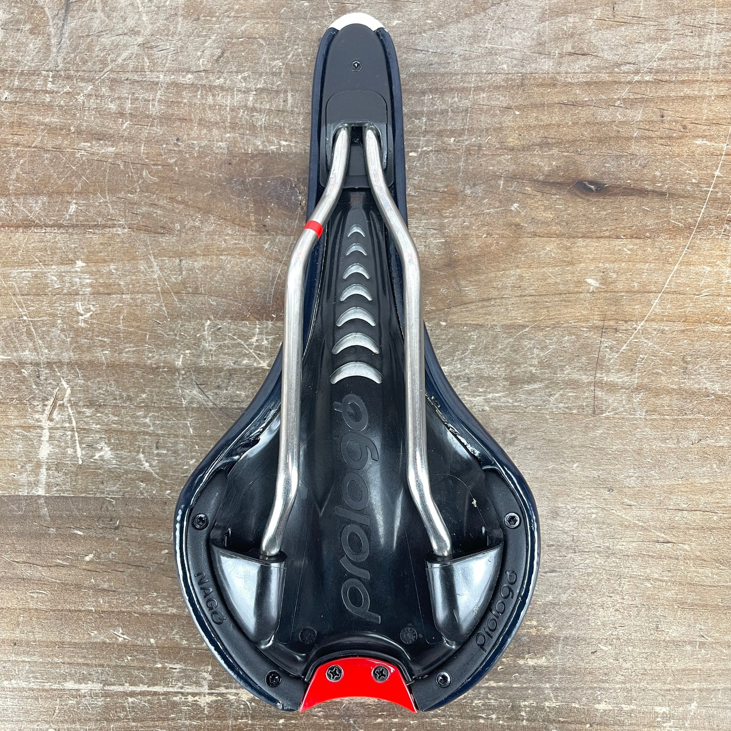 Prologo Nago Evo 130mm 7x7mm Tirox Rails Bike Saddle 212g