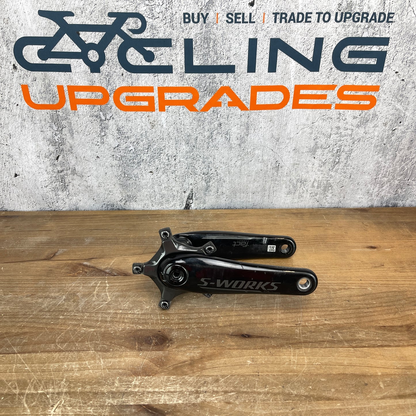 Specialized S-Works FACT Carbon 172.5mm Crankset No Chainrings 110BCD
