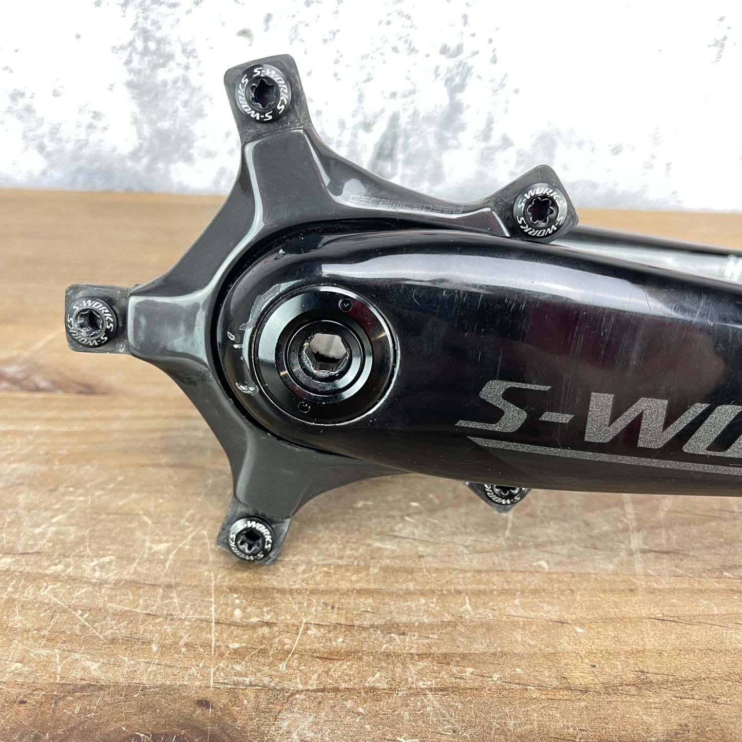 Specialized S-Works FACT Carbon 172.5mm Crankset No Chainrings 110BCD