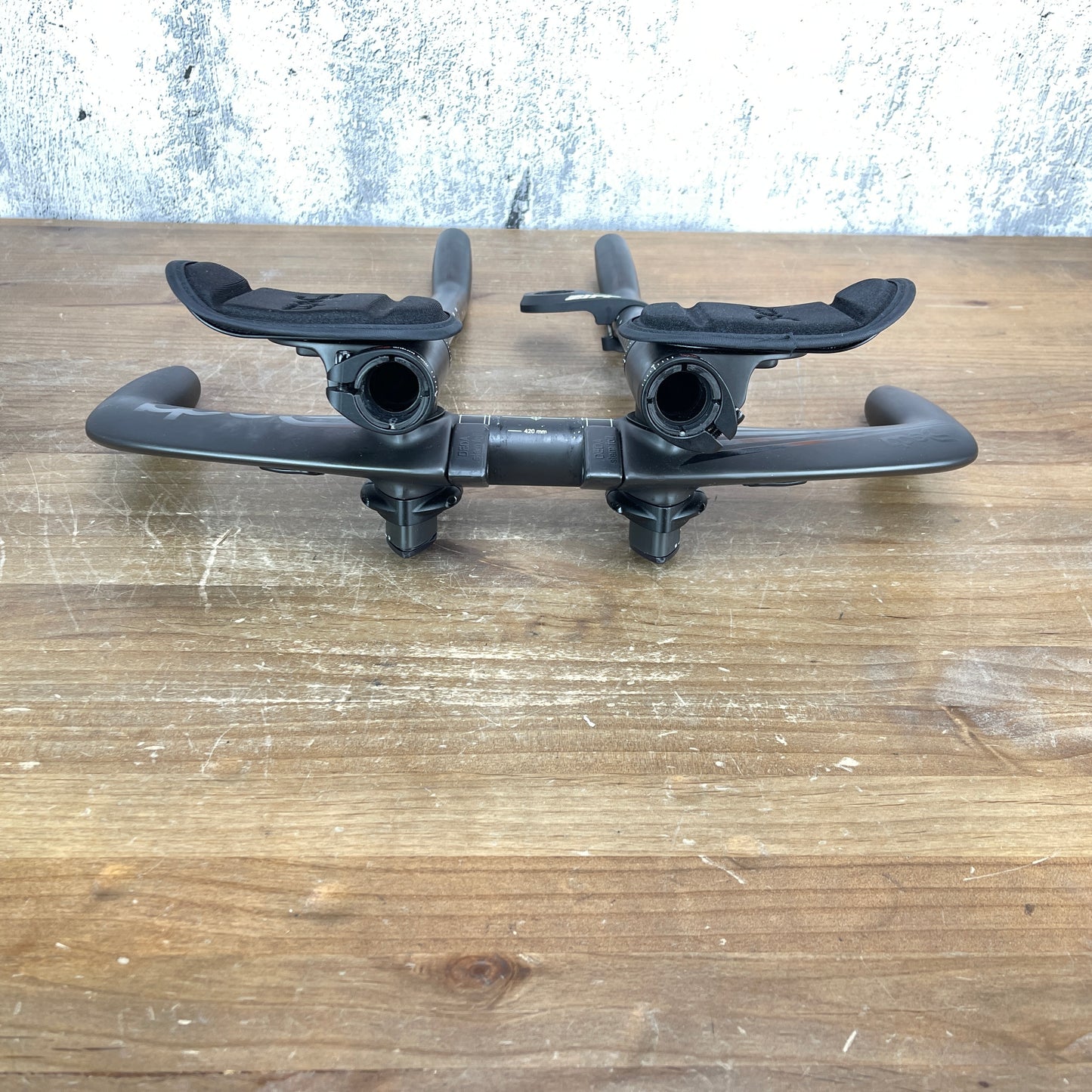 Deda Elementi Espresso TT Carbon 40cm Basebar 31.8mm + J-Bend Extensions TT/Triathlon