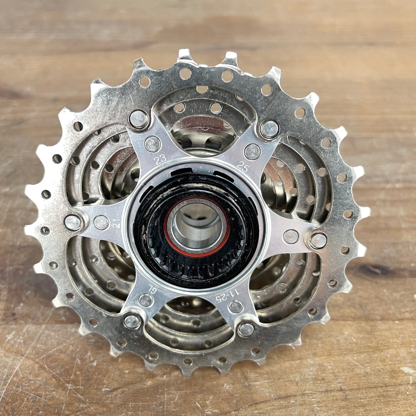 Light Wear Shimano Ultegra 105 CS-7500 11-25t 10-Speed Road Bike Cassette 240g