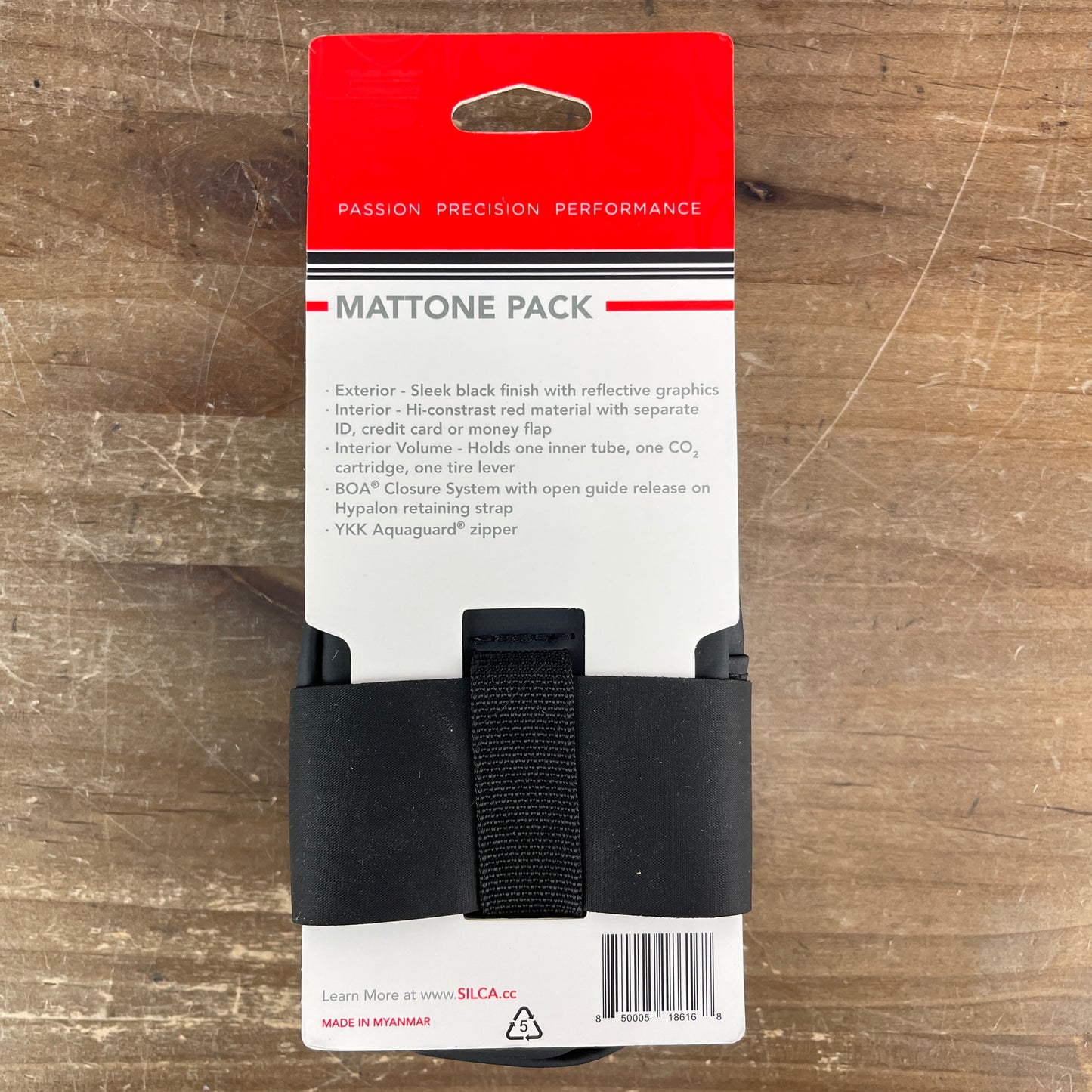 New! Silca Mattone BOA Seat Pack Accessory Cycling Saddle Bag Flat Kit Pack