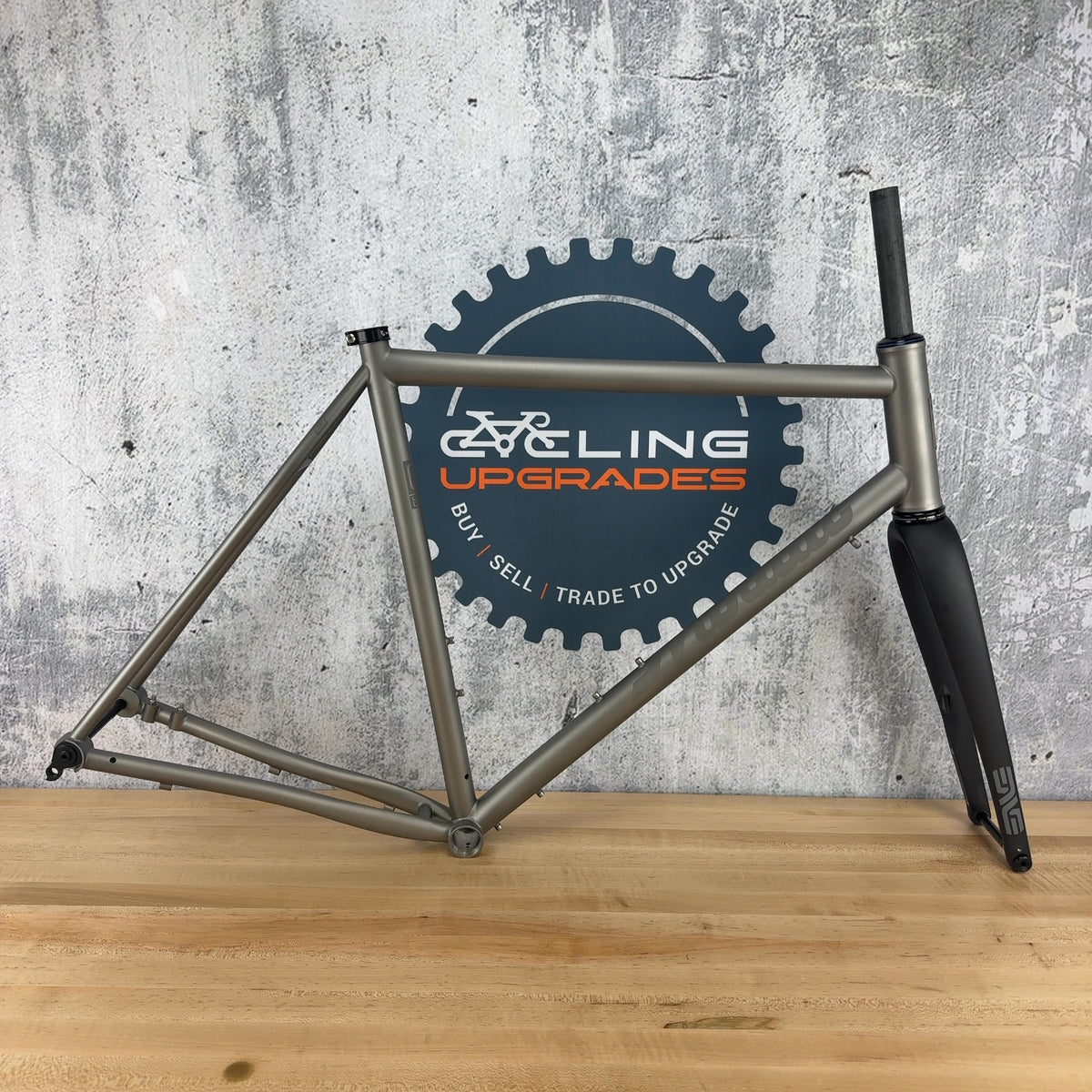New! 2026 Mosaic GT-2 45 58cm Titanium Gravel Bike Frameset Enve Cane Creek 700c