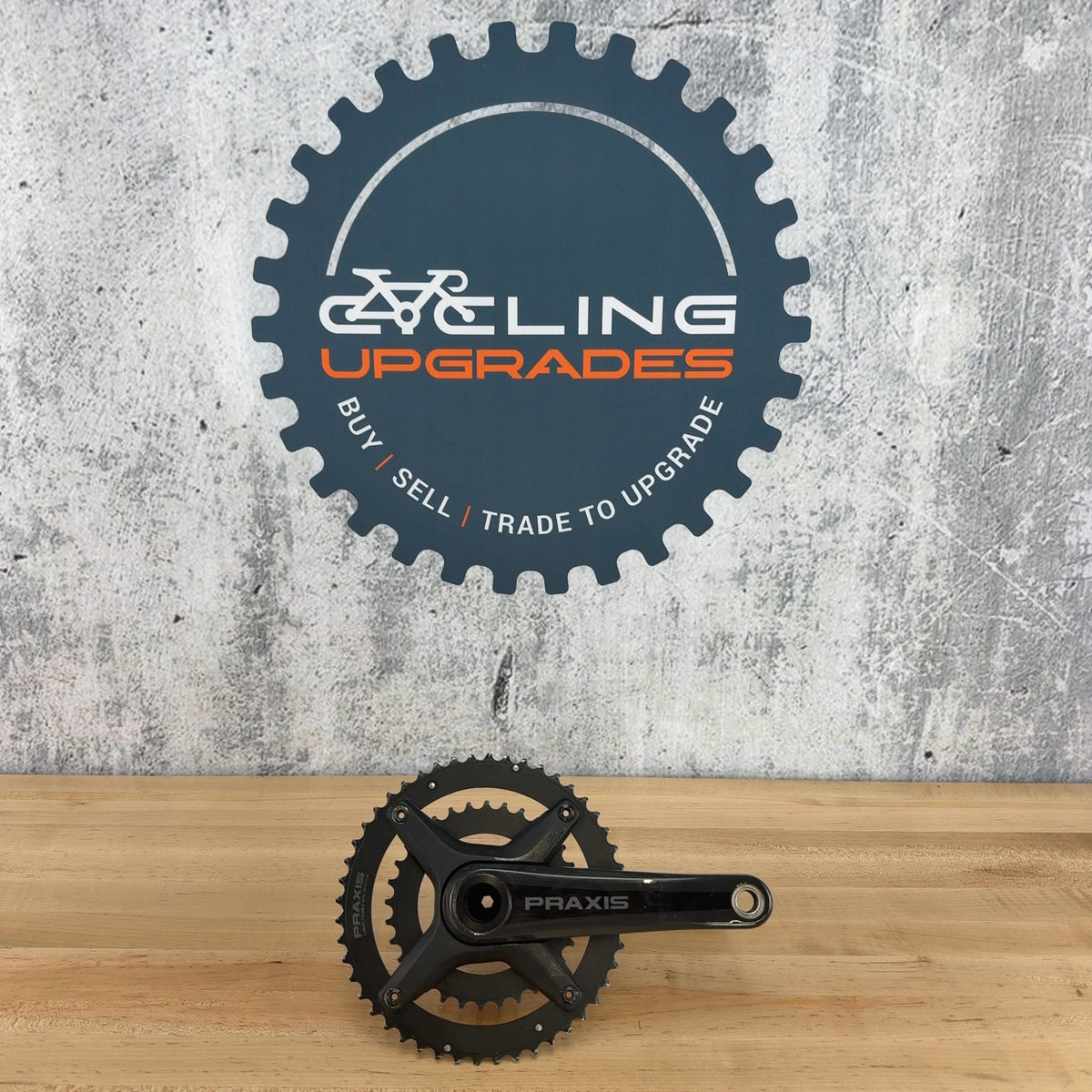 Praxis Zayante Carbon S 172.5mm 48/32t 160/104mm Bike Crankset 652g