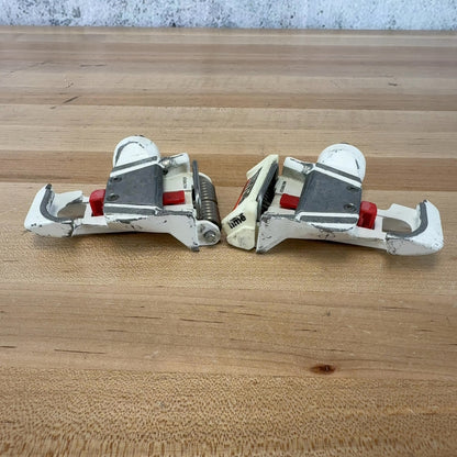 Time Bioperformance White Alloy Vintage Clipless Bike Pedals 464g