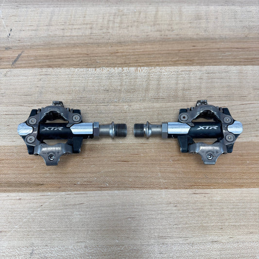 Shimano XTR PD-M9100 Standard Axle 2-Bolt Alloy MTB/Gravel Bike Pedals 311g