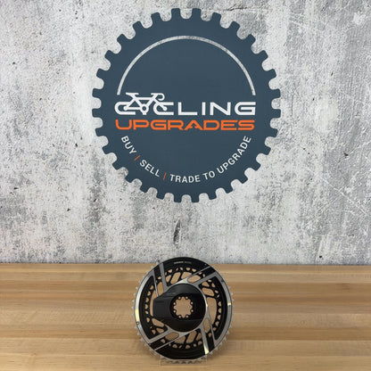 Low Mile! SRAM Red E1 Quarq AXS 2x Power Meter 50/37t 12-Speed Chainring Set