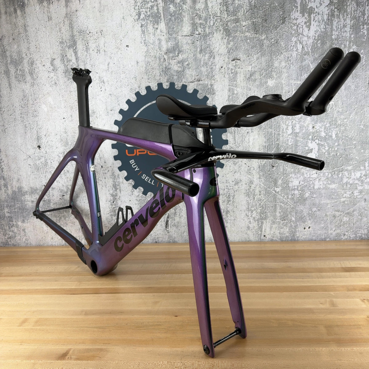 Low Mile! 2024 Cervelo P5 51cm Disc Brake TT/Triathlon Carbon Frameset 3480g — photo 3 of 12