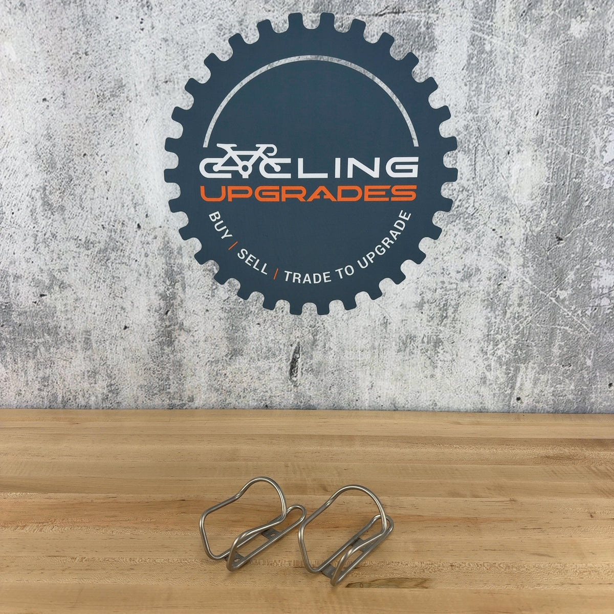 Light Use! 2025 King Cage Titanium Silver Bike Water Bottle Cages 59g
