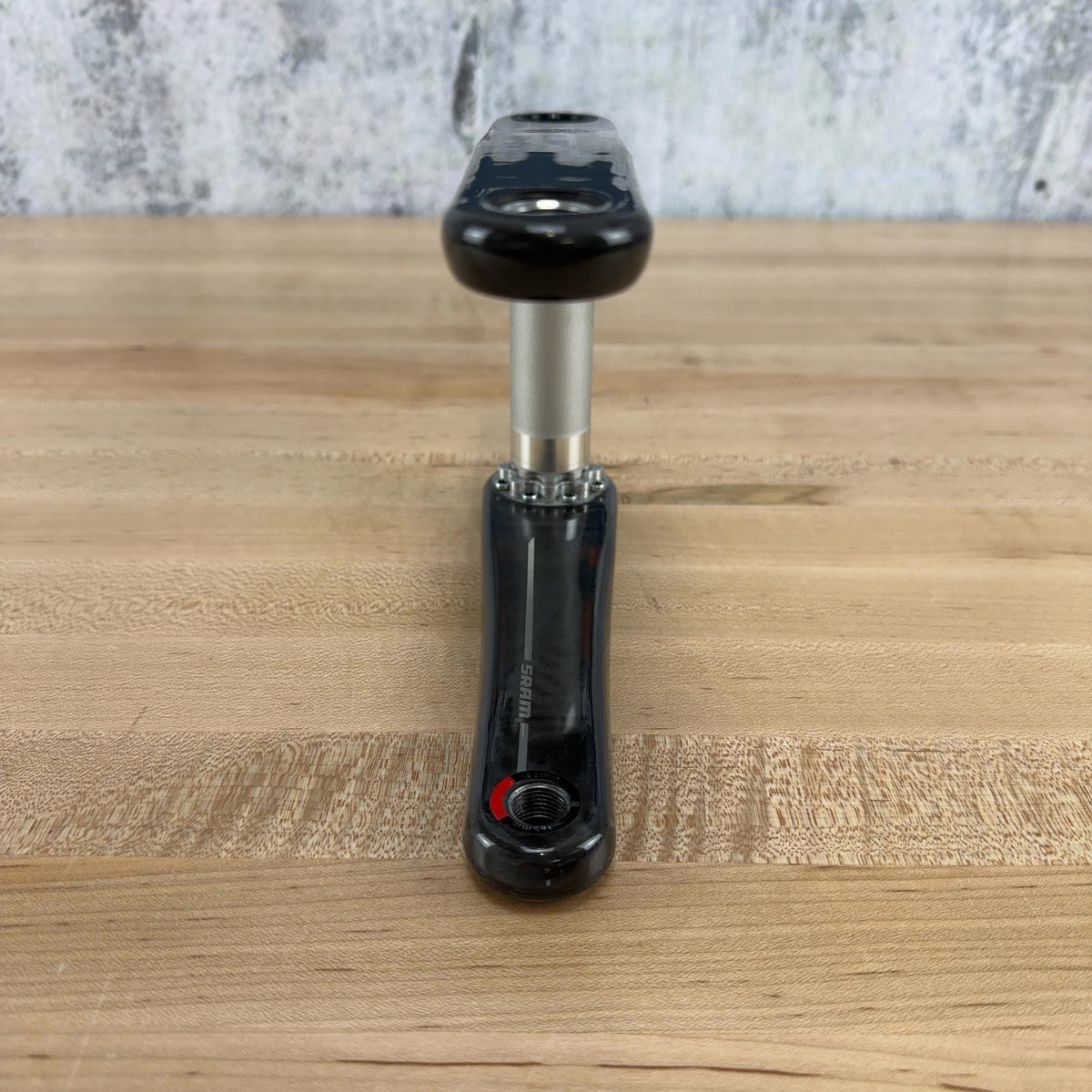 Low Mile! SRAM Red AXS E1 165mm 8-Bolt Carbon Bike Crank Arm Assembly 326g — photo 9 of 9