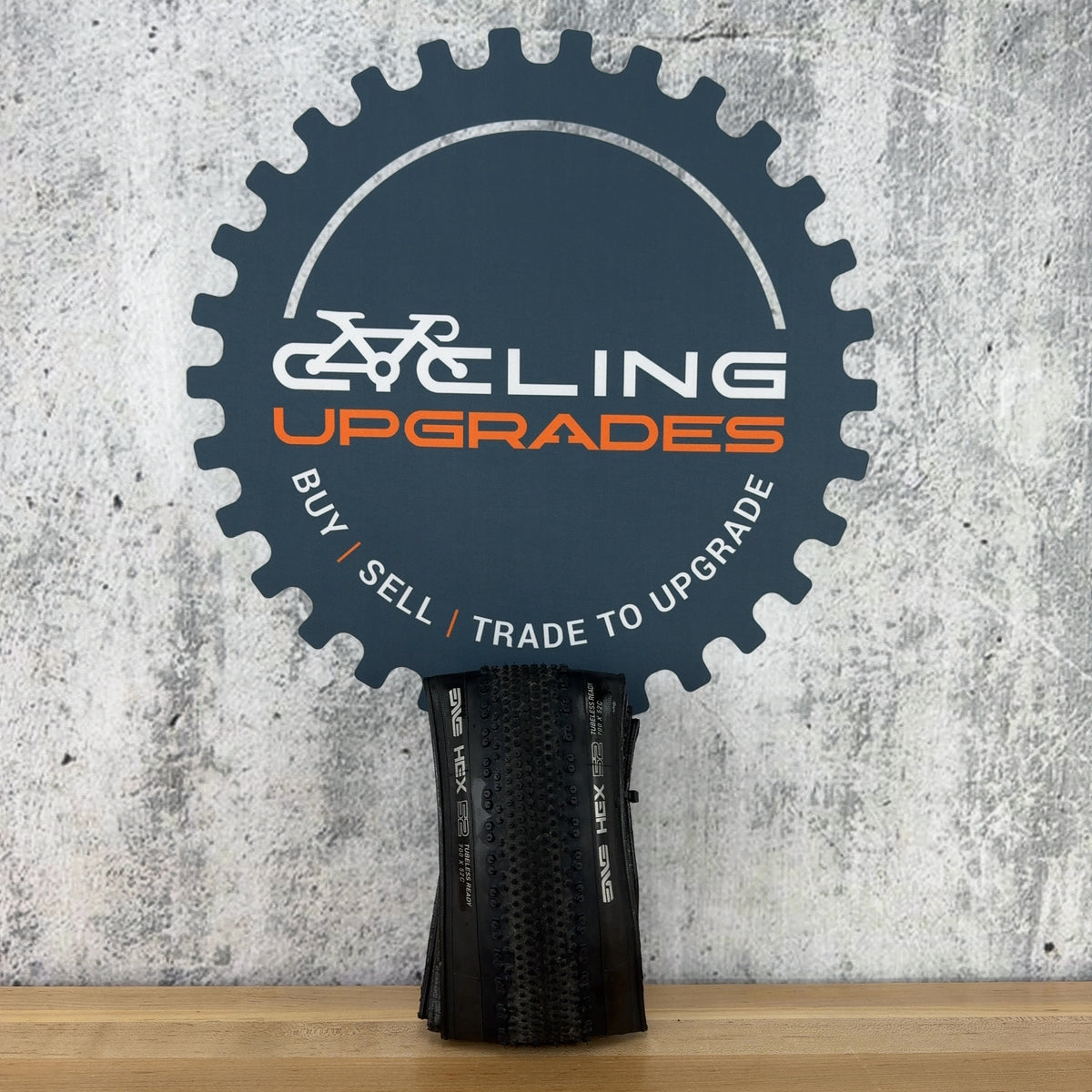 Light Use! Enve Hex 700c x 52mm Kevlar Tubless Black Single Gravel Tire 567g