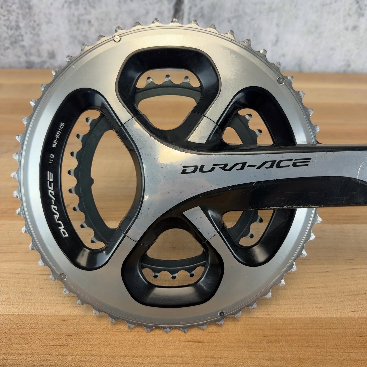 Low Mile! Shimano Dura-Ace FC-9000 Stages 172.5mm Left Side 11-Speed Crankset