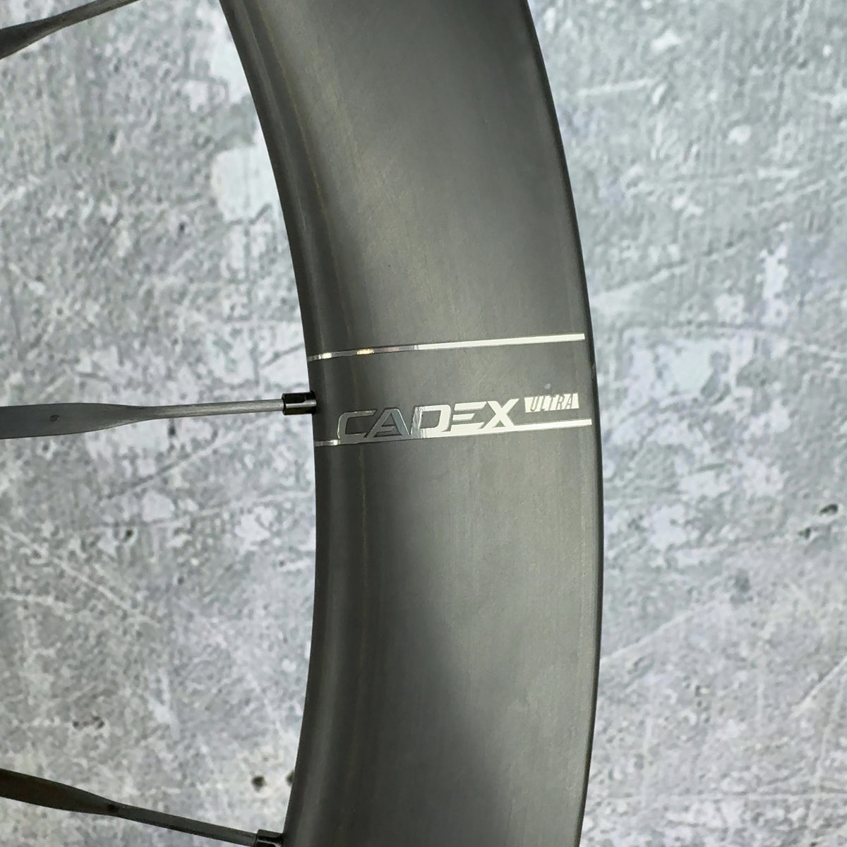 Mint! Cadex Ultra 50 Carbon Ceramic Road Bike Wheelset 700c 1374g Black Logo