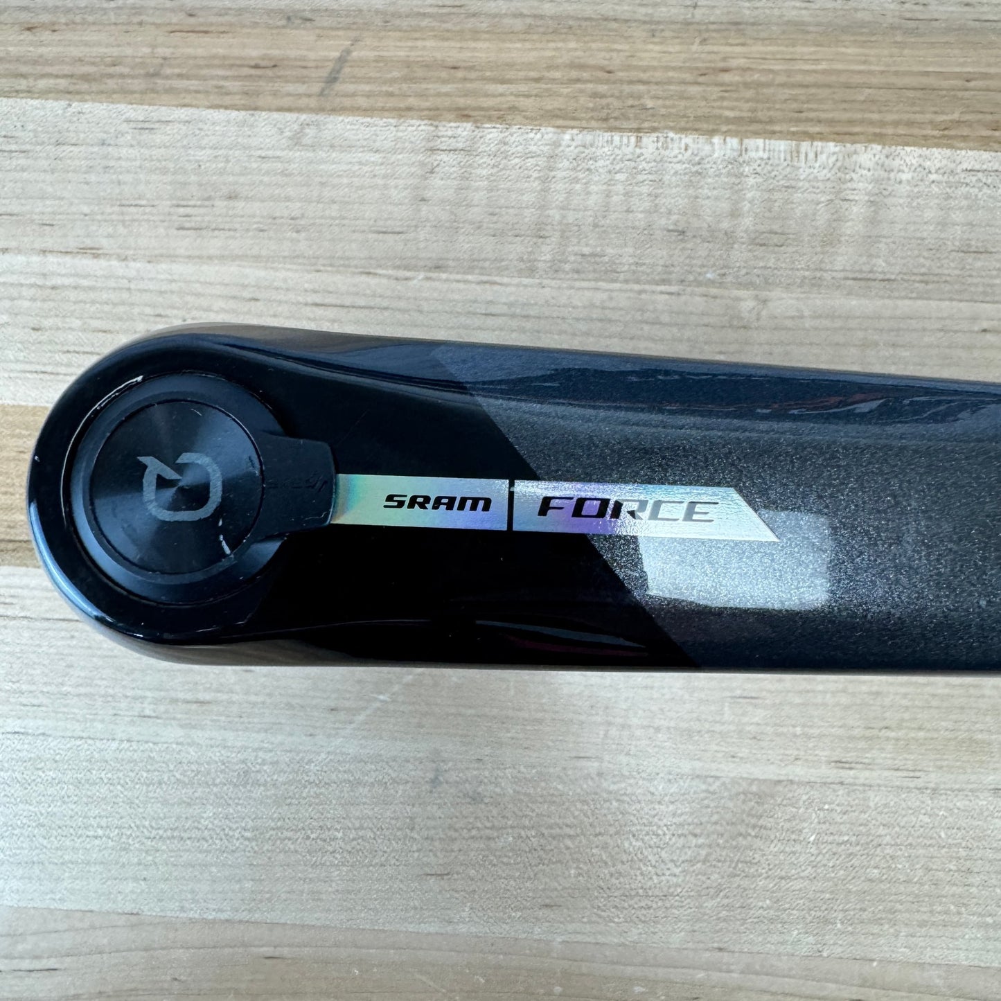 Low Mile! SRAM Force AXS D2 Quarq Power Meter 170mm DUB 8-Bolt Carbon Crank Arms