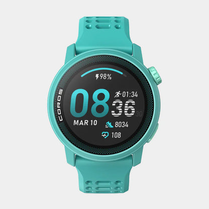 New! Coros Pace 3 GPS Sport Watch Emerald Silicone Band 39g