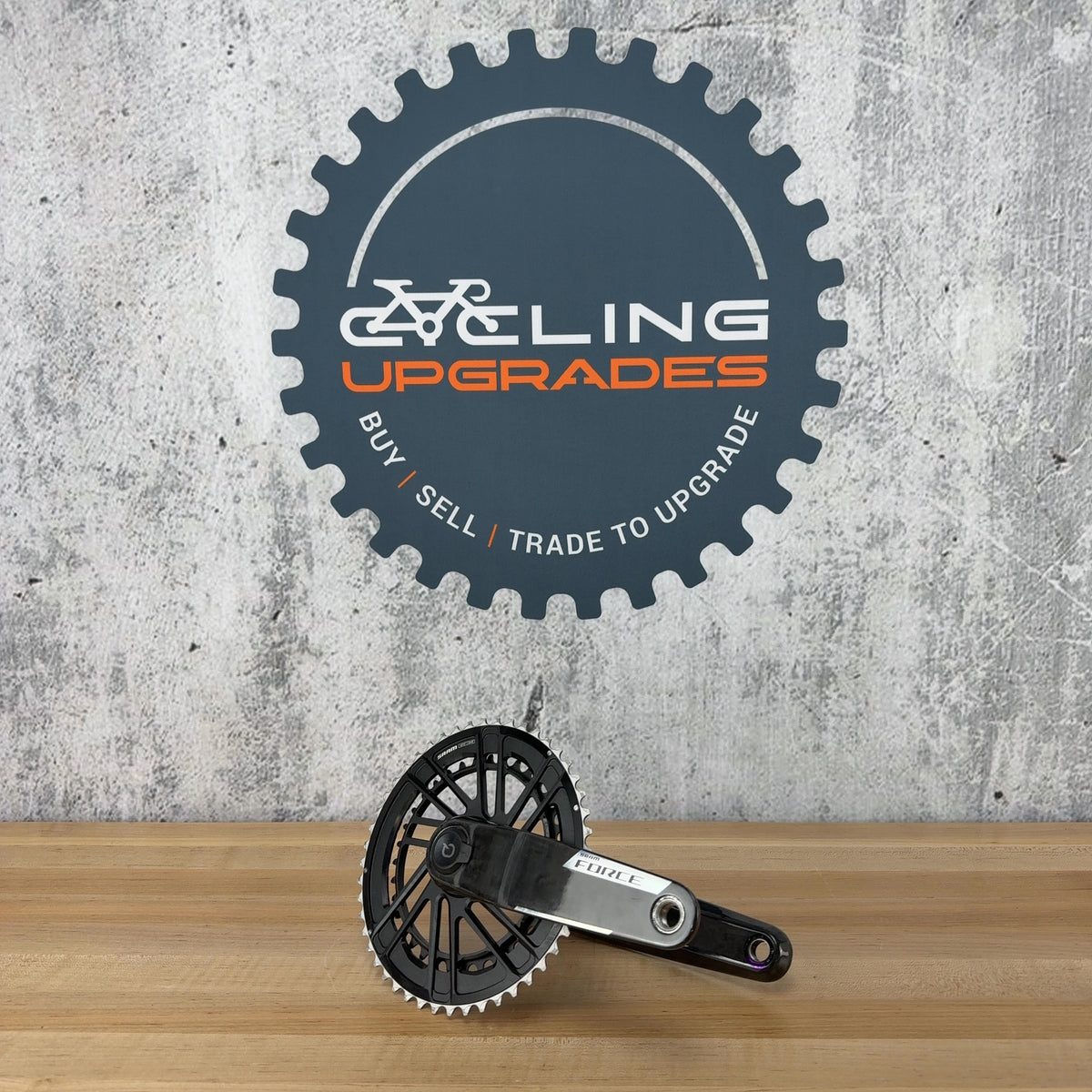 Low Mile! SRAM Force AXS Power Meter Spindle E1 170mm 48/35t Quarq Crankset 658g — photo 2 of 11