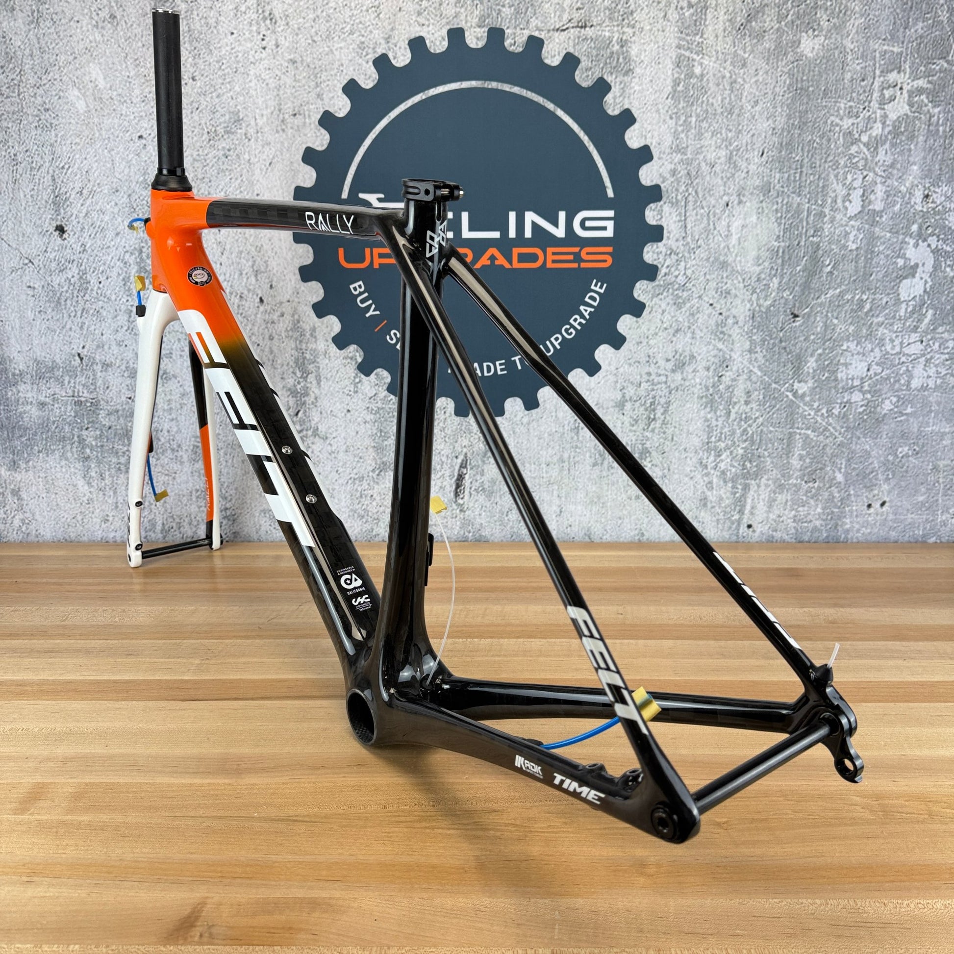 New! Felt FR Advanced Team Rally 51cm 2022 Carbon Frameset