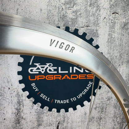 New Take Off! Rolf Prima Vigor Rim Brake Special Edition Silver Rim Brake Alloy Wheelset MSRP $1249
