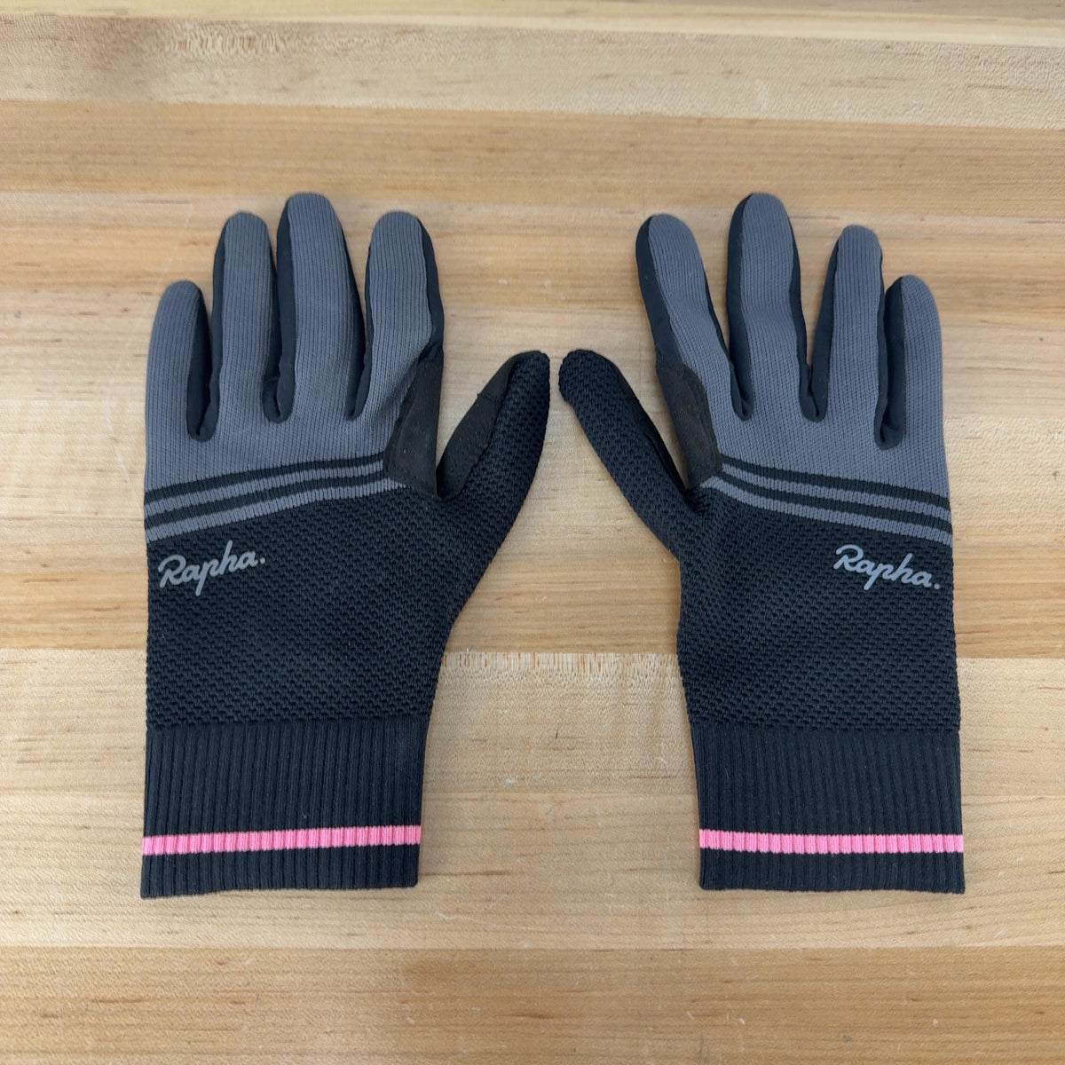 Light Wear Rapha Merino Wool XL Black Cold Weather Cycling Gloves — photo 1 of 4