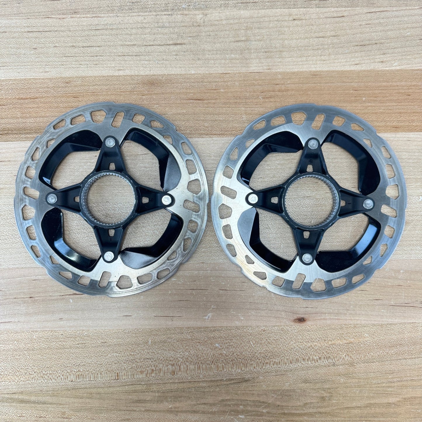 Low Mile! Shimano XTR RT-MT900-SS 140mm/140mm Center-lock Disc Brake Rotors 180g